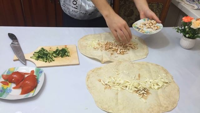Как сделать шаурму дома. Шаурма по домашнему! Рецепт шаурмы!