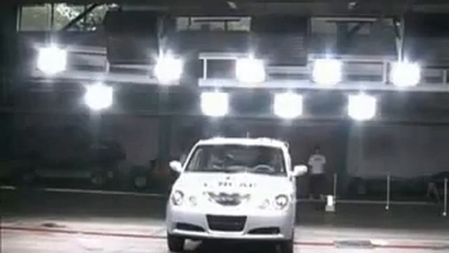 Chinese car crash test Chery QQ6 Cncap-Crash test смотреть онлайн
