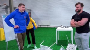 Самый Сильный Человек В Мире в Челлендже Кто Первый Освободится Получит 1000$