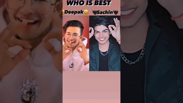 ??Who is best react for ? sachin ? vs ❤️ Deepak ❤️#shortsvideo #shortsvideo