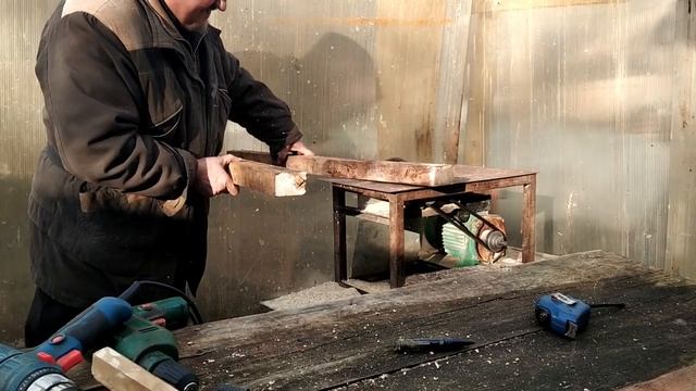 Скамейка-делаем быстро и просто