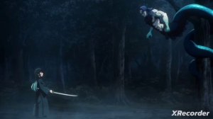 Муичиро Токито (хашира тумана)   против Гёко 5 вишая луна/Клинок разщекающих демонов