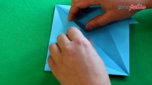 Оригами Вампир Летучая мышь из бумаги на Хэллоуин