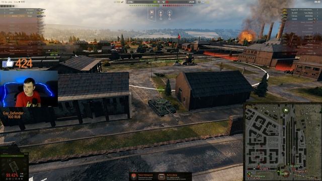 ФАН РЕЖИМ С НОВОЙ АРТОЙ! (НЕТ) + Добиваю бои на М53/55 смотреть онлайн