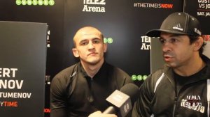 Albert Tumenov on Nico Musoke "I'm gonna put on a show and get the big W" UFC on FOX 14