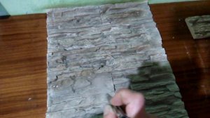 Покраска гипсовой плитки Аэрографом