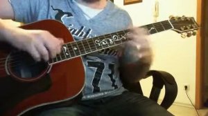 Поль Мориа Токката Цветы Любви на гитаре