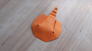 Оригами Мечехвост