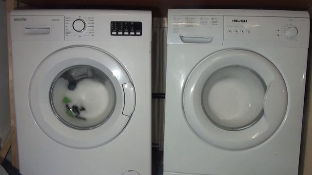 Wash Race No.232 : Vestel new (Electra) vs old (Bush) - cotton 60'c pre wash смотреть онлайн