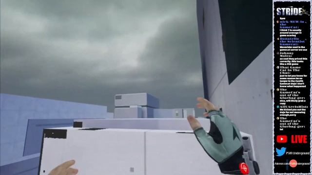 The BEST VR Parkour Game | STRIDE | Launch Livestream (1080p60fps) смотреть онлайн