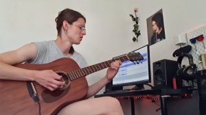 AIKA -  acoustic guitar pickup KNA SG-1 test 🎼