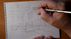 Как рисовать городской пейзаж. Как нарисовать улицу