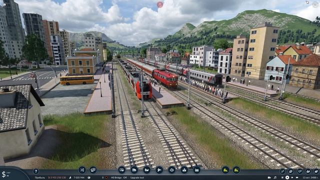 Transport Fever 2 - Сибирия. Видео со станции "Витебск". 20 минут траффика станции смотреть онлайн