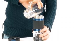 Обзор термокружка Contigo Byron в синем цвете