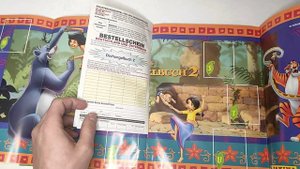 PANINI Книга джунглей 2 / Обзор альбома для наклеек.