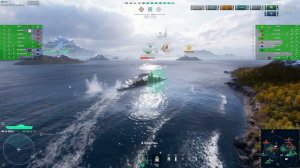 Авианосец Eagle 335К Урона! World of Warships