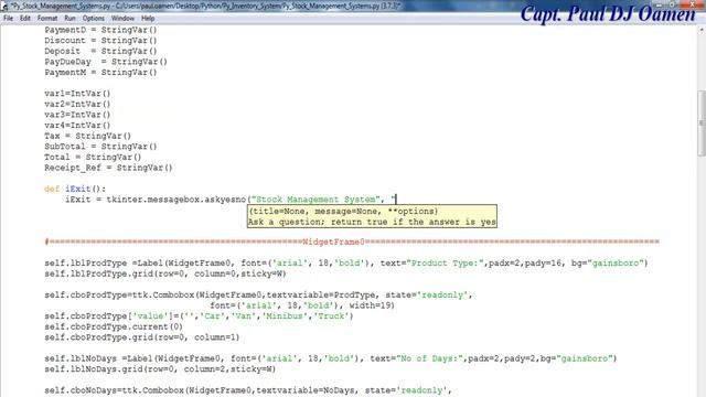 How to create Stock Management Systems in Python - Full Tutorial смотреть онлайн