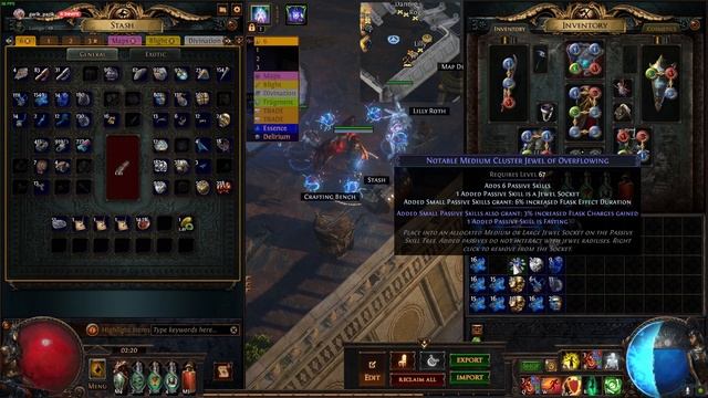 |КРАТКО ГАЙД| Крафт кластер джевела на CWDT +25 дивайнов смотреть онлайн