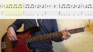 Молчат дома - Танцевать (Bass cover & Tabs)