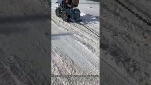 Полноприводный минитрактор на шинах GRUBERG 6,5-13 (175/90-13). Груберг гребет!