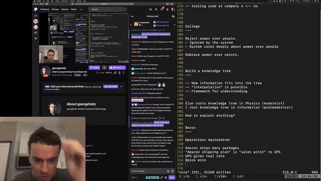 George Hotz | Programming | what is programming? (noob lessons!) | Science & Technology
