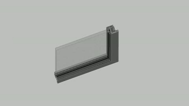 Пластиковое окно 3D 