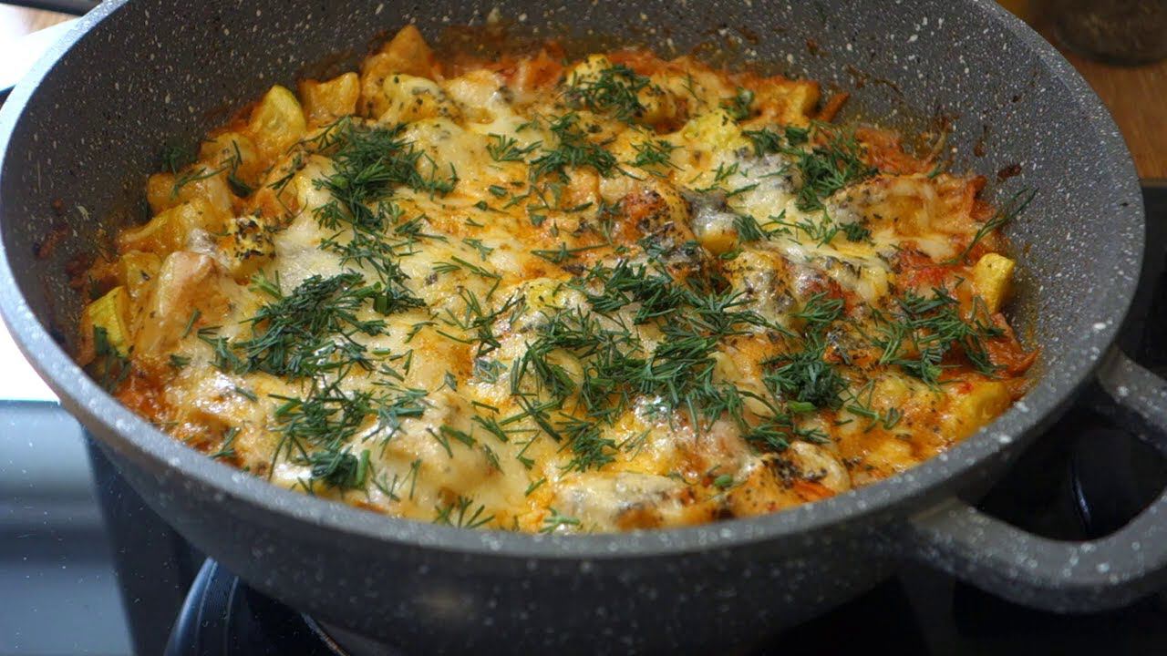 КАБАЧКИ С КУРИЦЕЙ И СЫРОМ Мое любимое блюдо, готовлю часто!!! Что приготовить на Ужин
