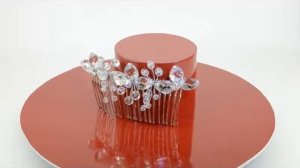 Украшение для волос со стразами