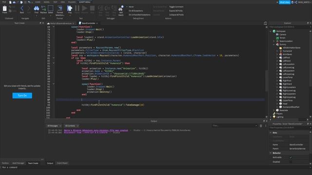 [JOJO GAME #4] ROBLOX Studio | FINISHING THE BASIC COMBAT [PART. 2] смотреть онлайн