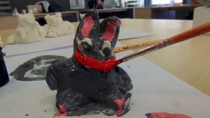 Как сделать персонажей сказки "Колобок" из соленого теста