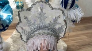 Интерьерные текстильные куклы Дед Мороз и Снегурочка с олененком,новогодние подарки под елочку.