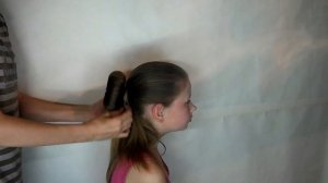 Как сделать гульку при помощи бублика/мочалки