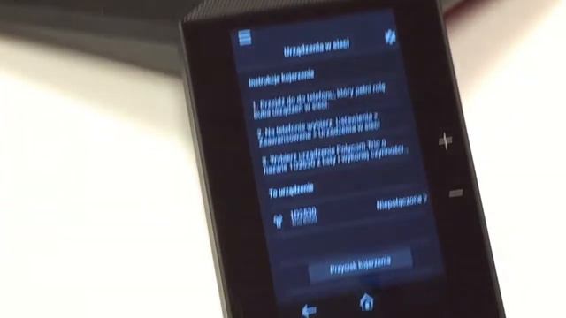 Polycom Trio w dużej sali konferencyjnej