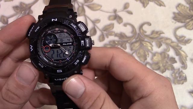 Часы спортивные из Китая - Alike AK 1389 . смотреть онлайн