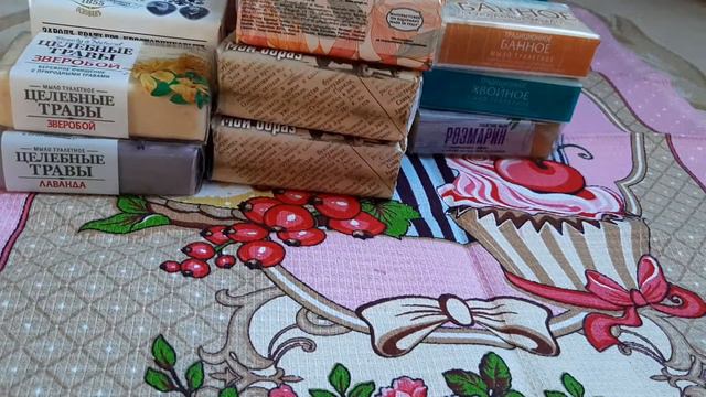 Мои запасы кускового мыла, 4 часть (Нефис, Аист, Весна и др) смотреть онлайн