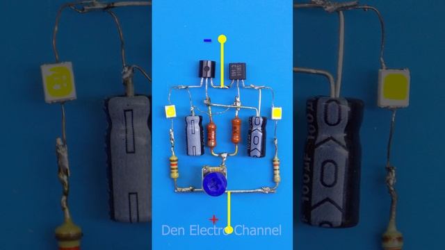 DIY symmetrical multivibrator