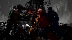 Mortal Kombat 1 Khaos Reigns. Трейлер Нуба Сайбота