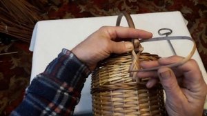Корзинка чехол,откидная ручка Часть 4.Своими руками.