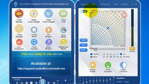 Voice Changer Software Diamond 8.2 - Demo changing voice with Nickvoice