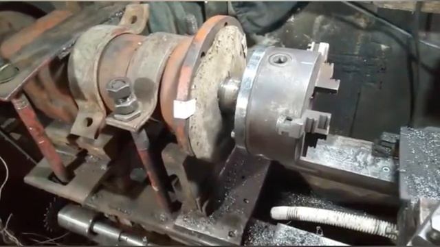 Токарный самодельный станок#новая передняя бабка смотреть онлайн