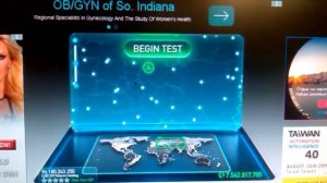 ZyXEL keenetic lite III тест вх./исх. скорости через LAN с помощью speedtest