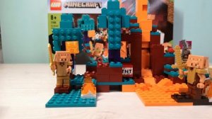 Набор НОВИНКА LEGO MINECRAFT 21168 - Искаженный лес (The Warped Forest) 2021 г.