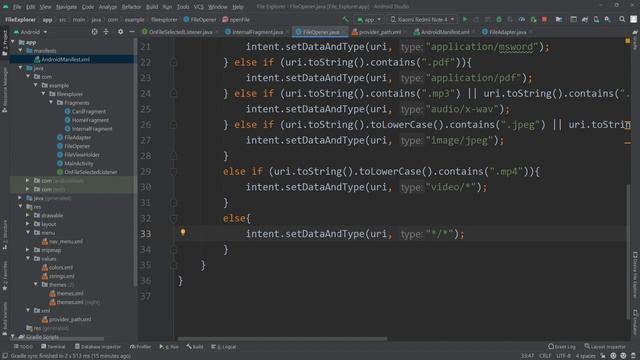 Make a File Explorer App | Android Project | Part - 3 смотреть онлайн