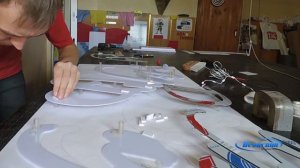 Вывеска интерьерная. Буквы с контражурной подсветкой