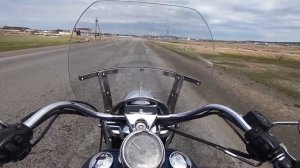 Путешествие в 1390 км из Алматы в Астану на Harley Davidson Road King