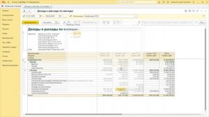 Отчет "Доходы и расходы предприятия" для "1С:Бухгалтерии", с прочими доходами и расходами