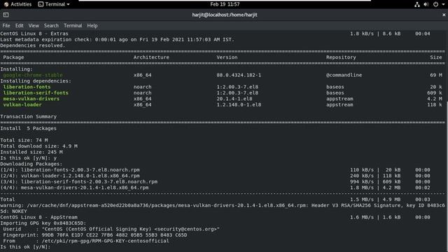 How To Download And Install Google Chrome In CentOS 8 смотреть онлайн