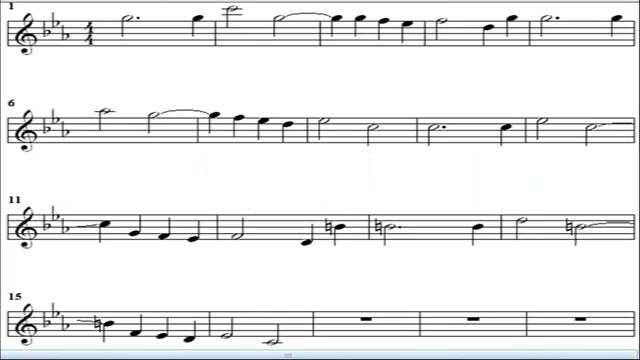 Голубая канарейка.Сакс-тенор.Ноты.Плюс. смотреть онлайн