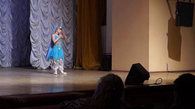 Индийский танец   "Мечта об Индии" Бицуева Ангелина