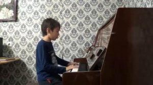 К. Гардель "POR UNA CABEZA", исп. Мижит Молокшонов (11 лет, 4-й класс)